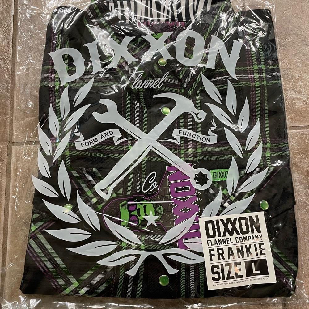 Dixxon “The Frankie” Men’s Large SOLD OUT!!
With Frankenstein hat